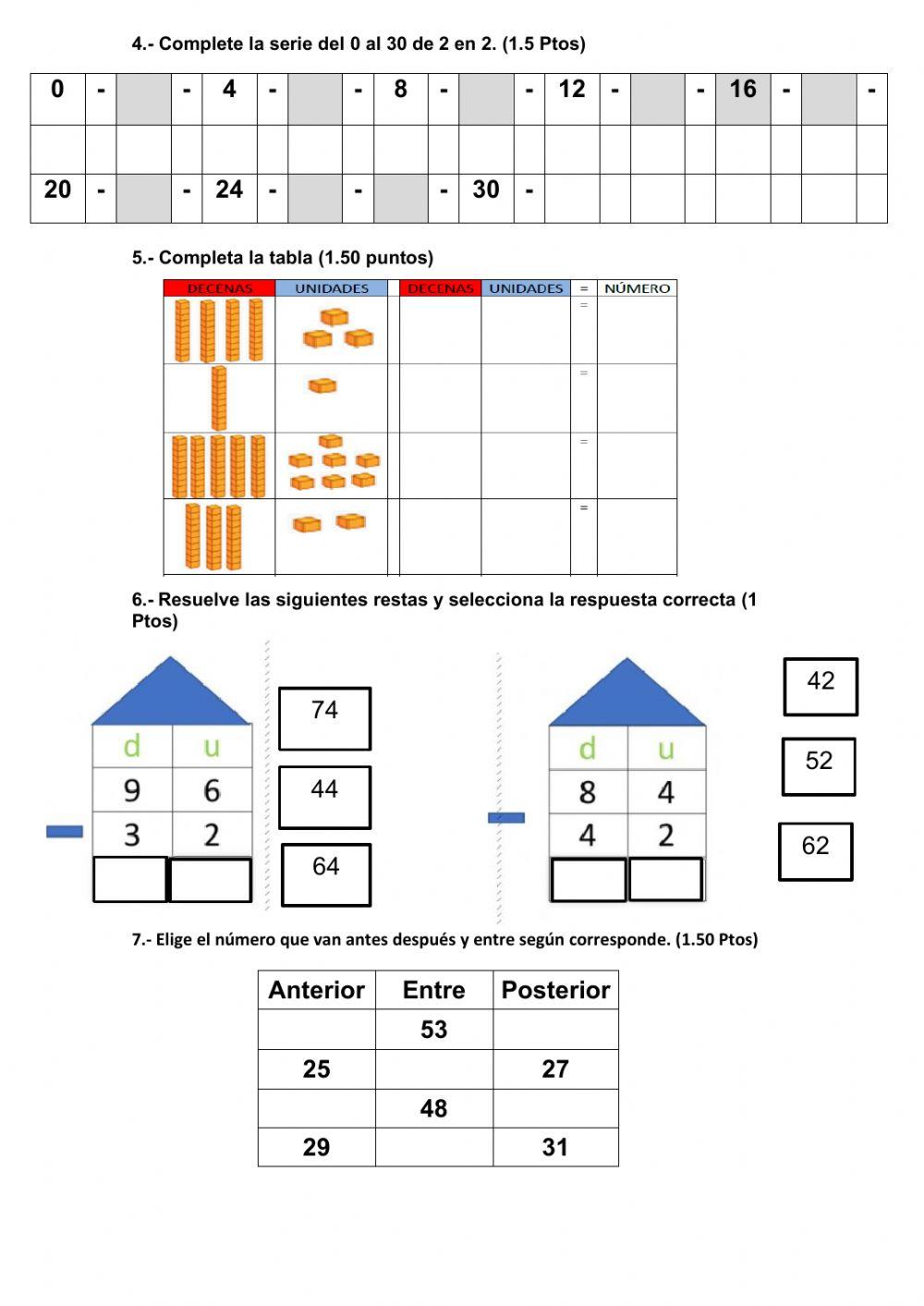 Evaluación del 1er parcial 2do quimestre