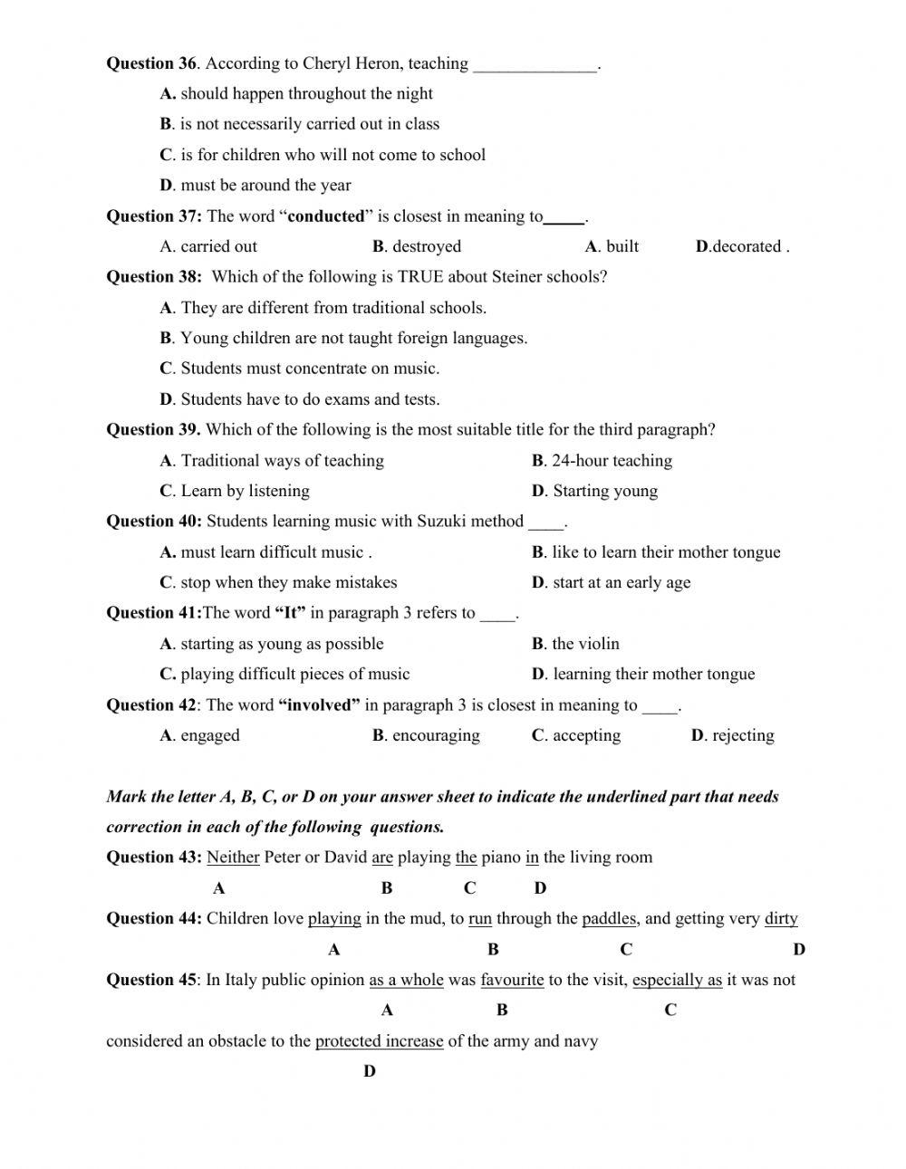 De thi thu tn.thpt tieng anh 2020 - de 32