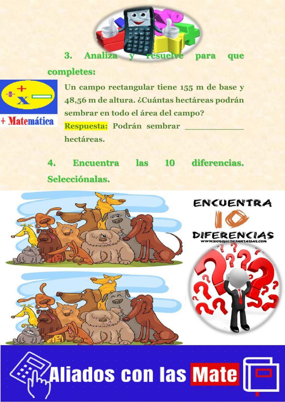 Área del paralelogramo