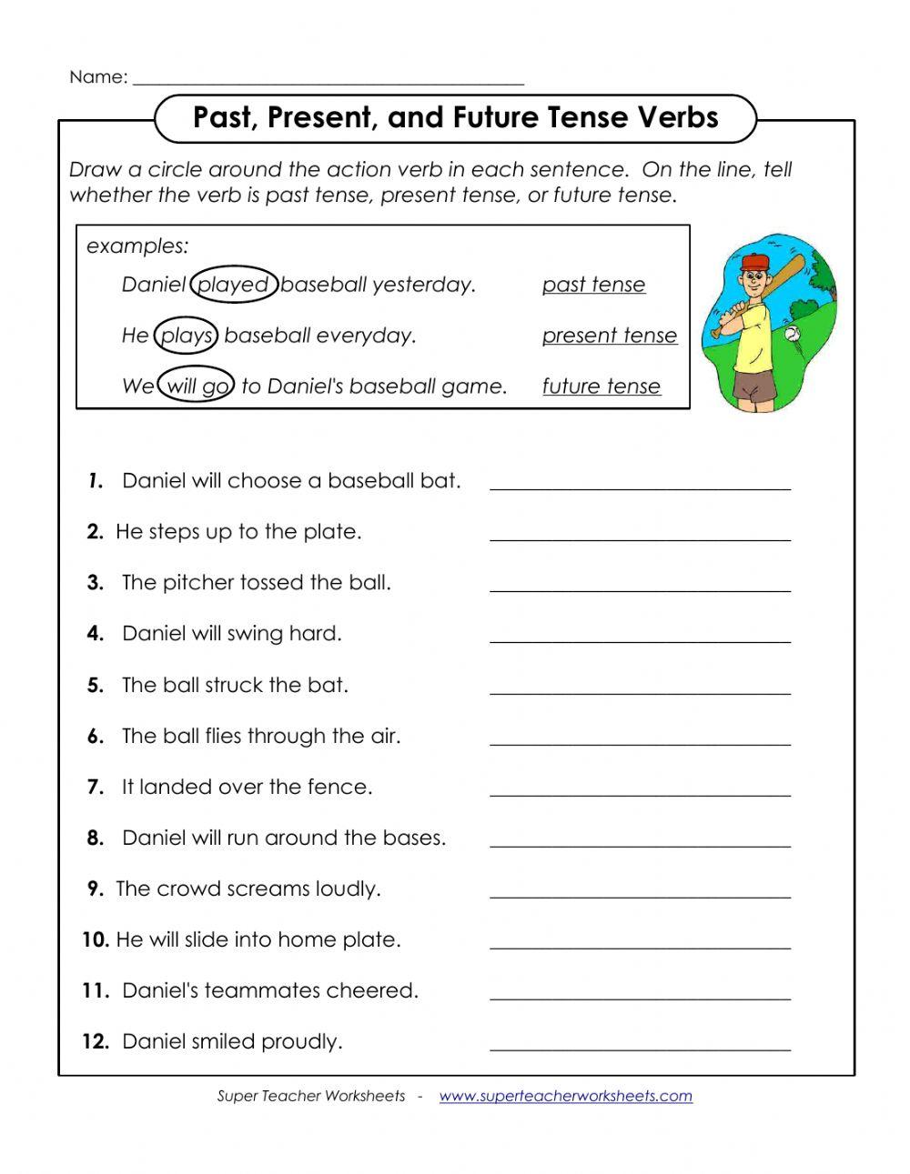 4576229 Verb tenses علياء حسن علي LiveWorksheets