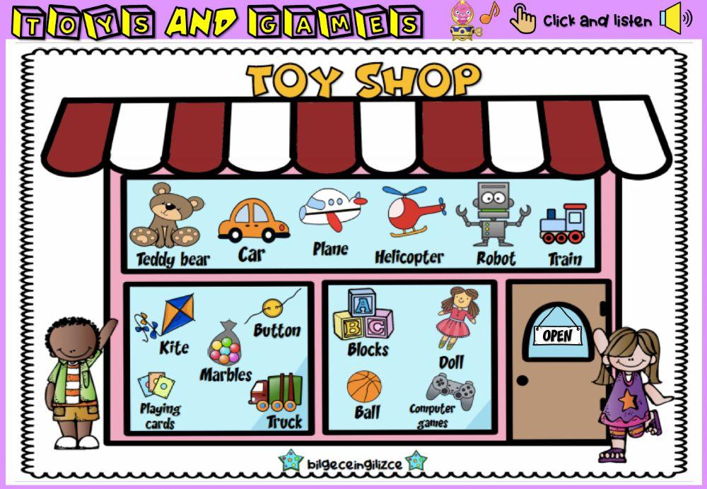 Toys Shop (Audio Dictionary)