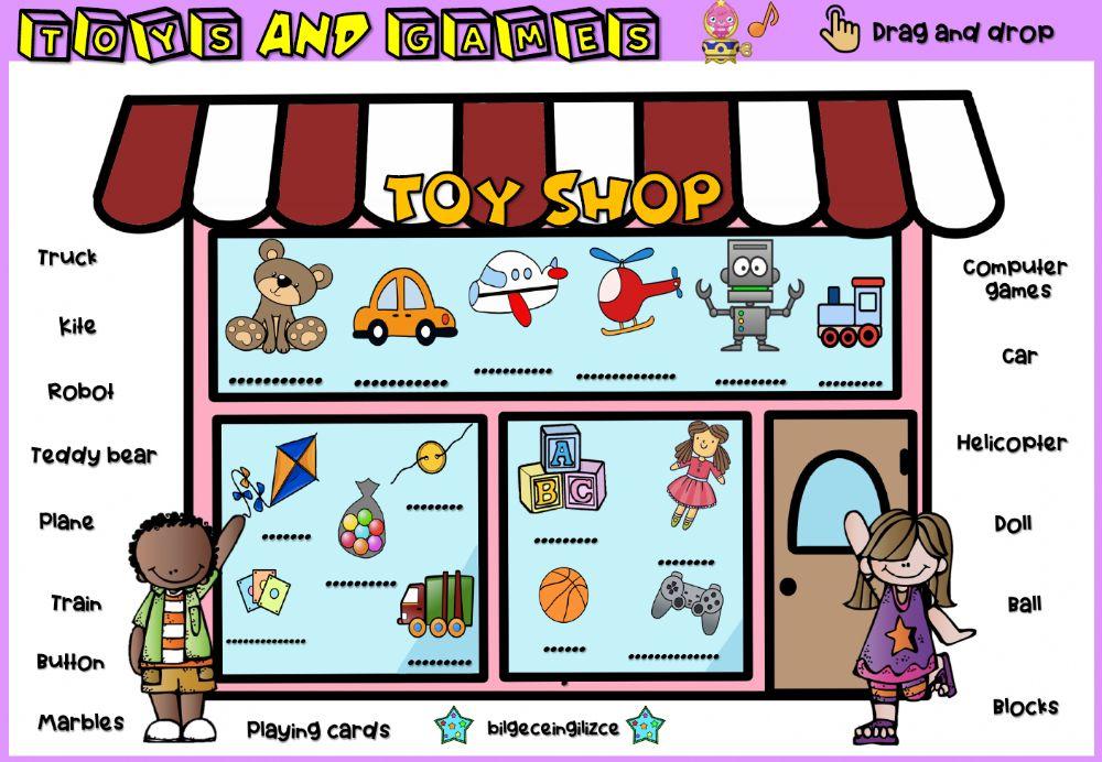 Toy Shop (Drag and drop)
