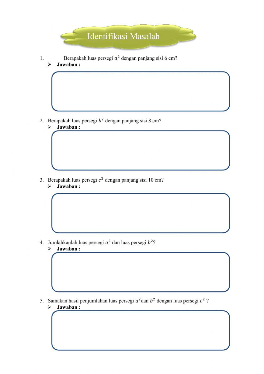Pembuktian Teorema Phytagoras