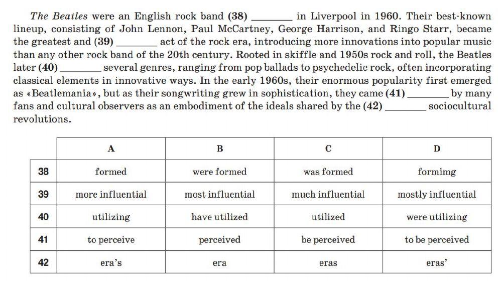 ЗНО (Grammar 1-2)