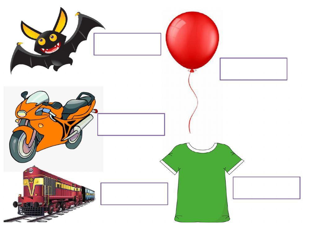 Words with Bb, Dd, Mm, Tt