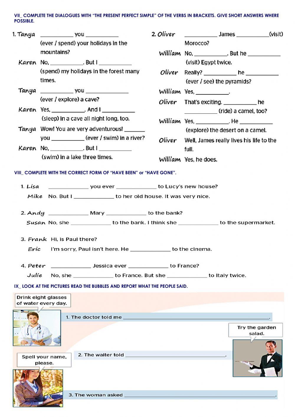 Final exam - elemental 6 - unit 7 & 8
