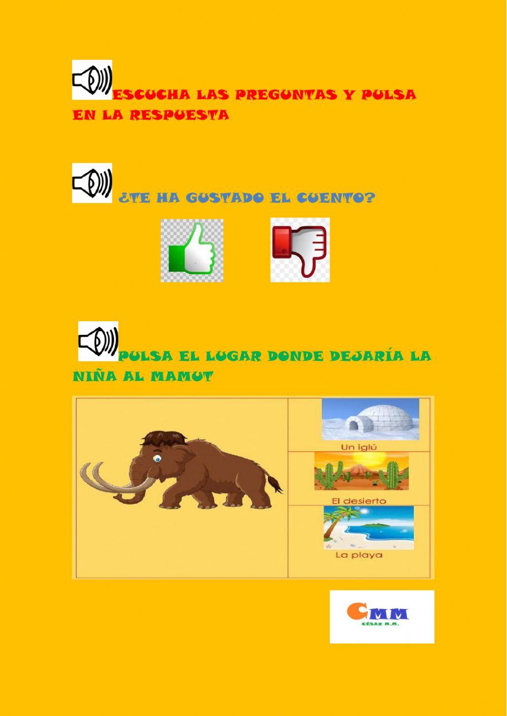 Cuento ut el mamut