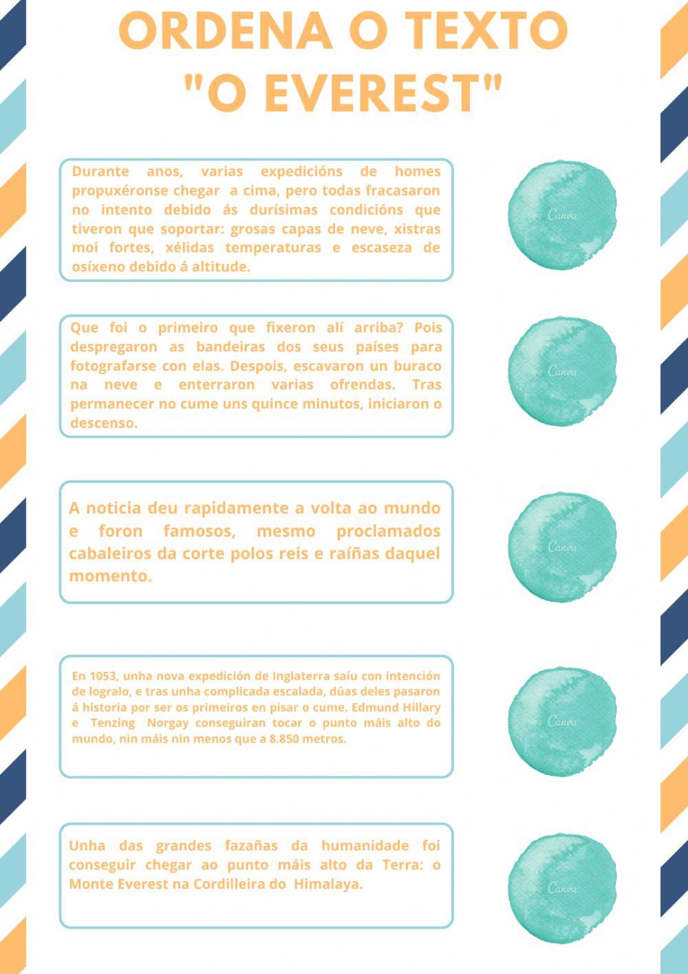 Comprensión lectora en galego