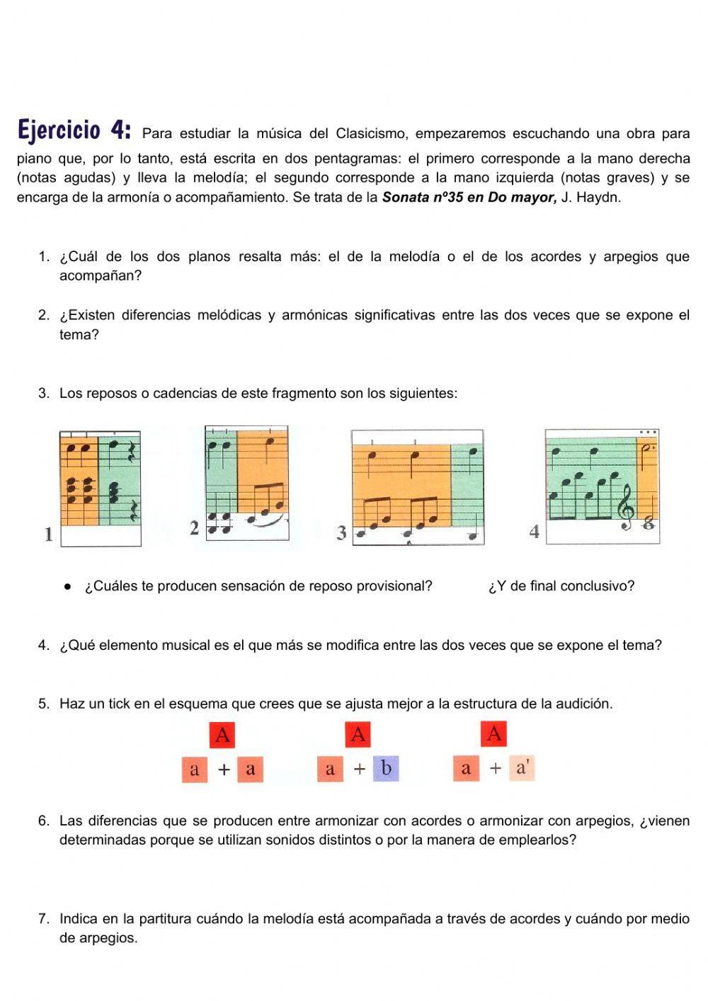 Unidad 5 Música instrumental en el Clasicismo