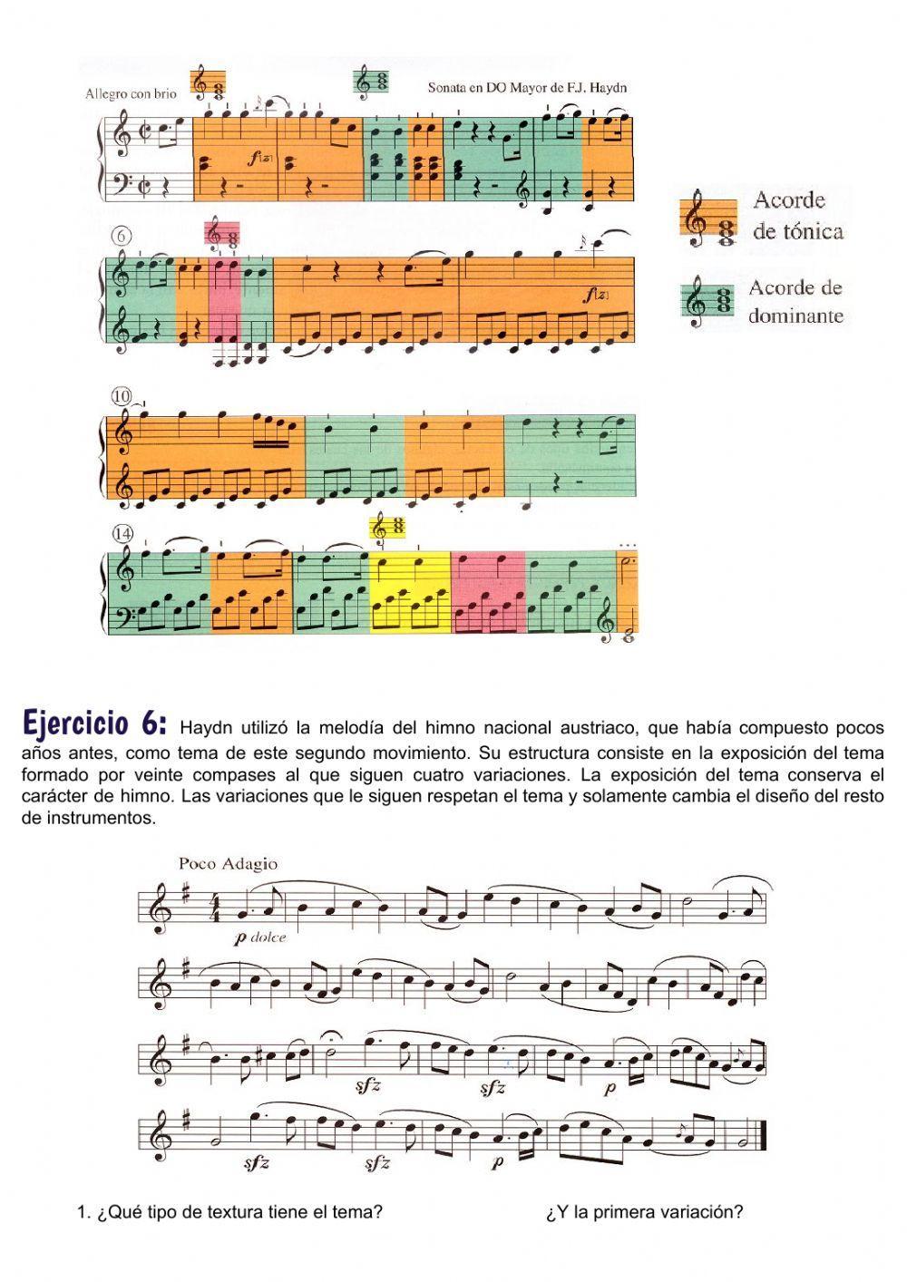 Unidad 5 Música instrumental en el Clasicismo