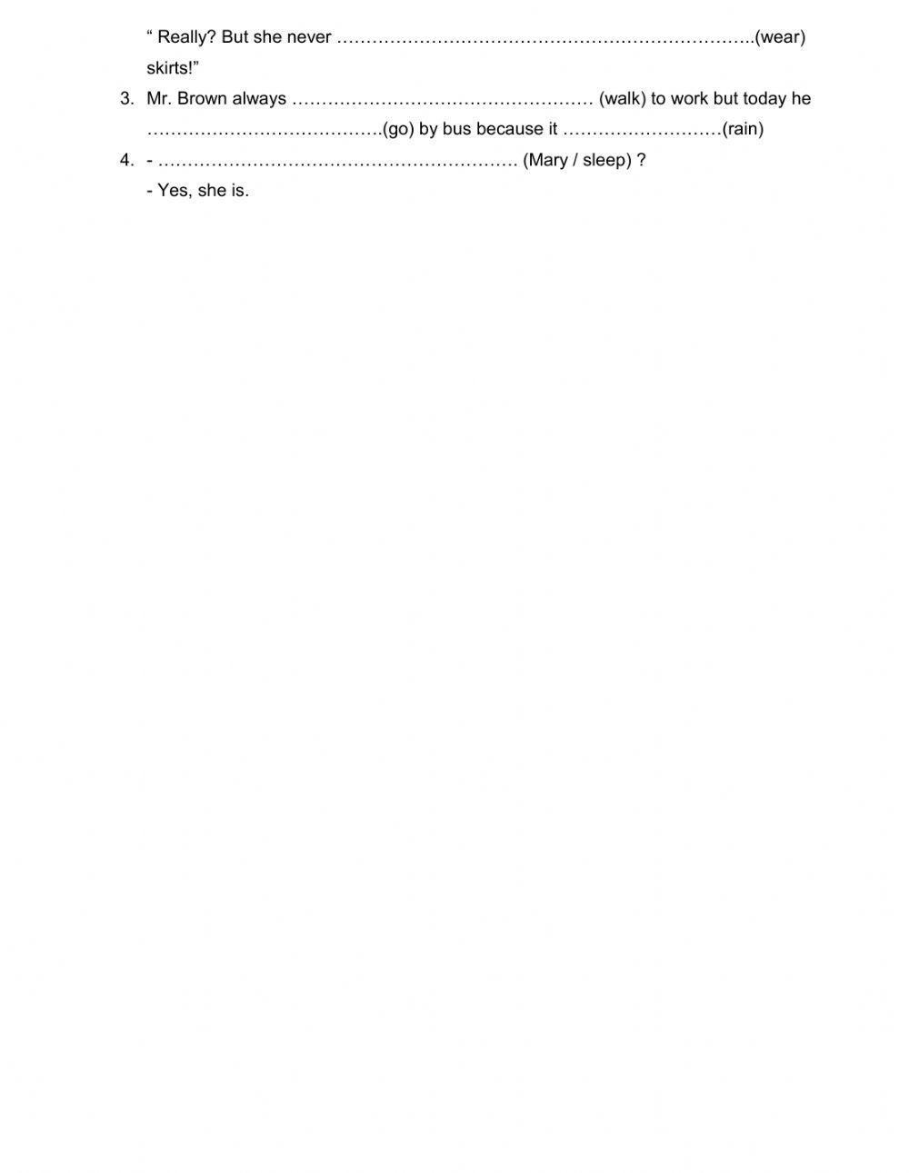 Present Simple or Present Continuous