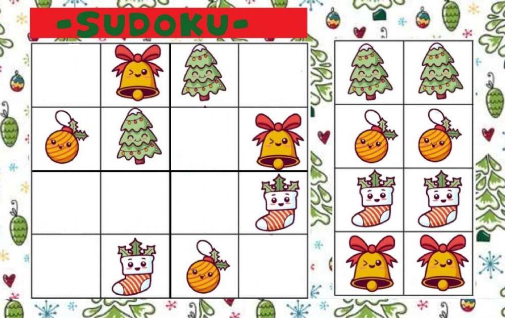 Sudoku Navidad (Fácil)