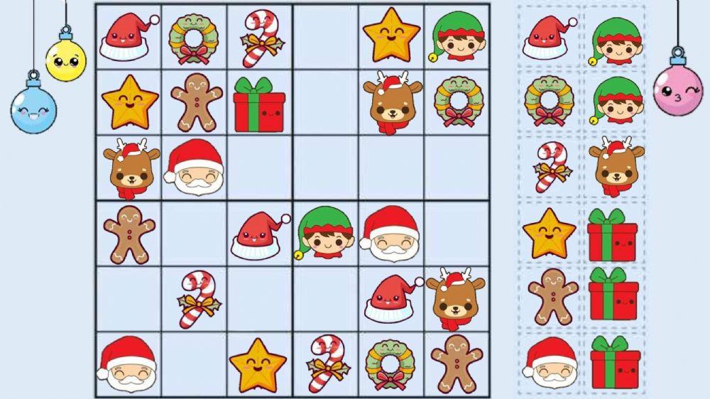 Sudoku Navidad (Difícil)