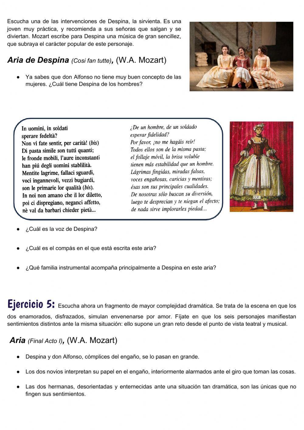 Unidad 5 Música vocal en el Clasicismo