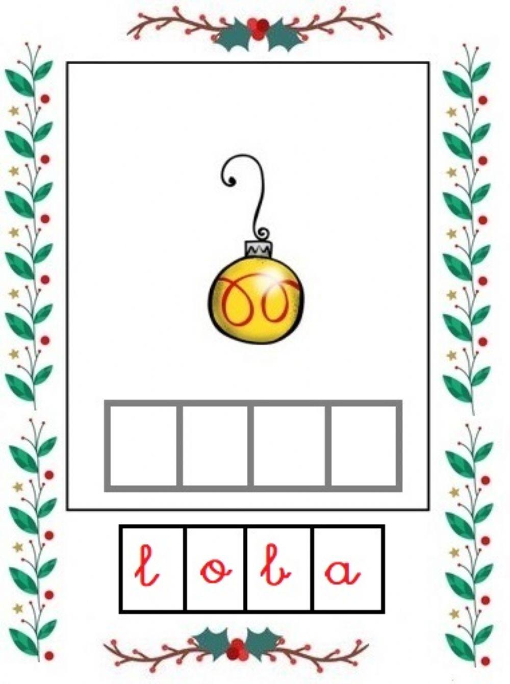 DELETREAR BOLA DELETREAR BOLA
