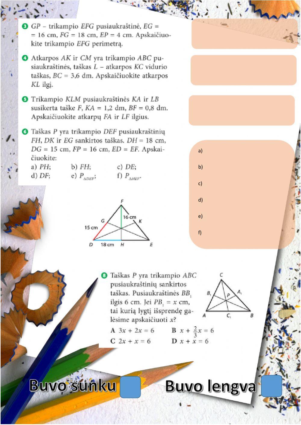 Trikampio pusiaukraštinė