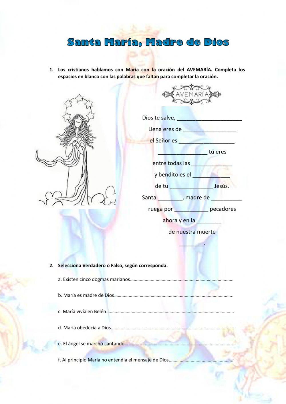 María, madre de Dios