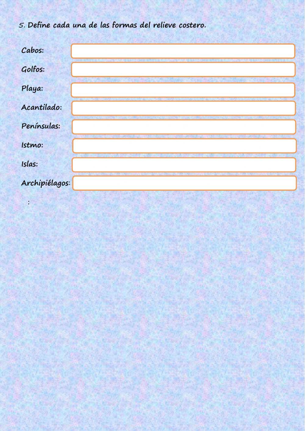 Tema 2. 2ª Parte. La geosfera.