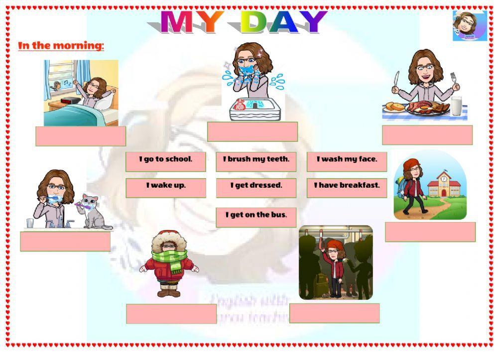 Grade 4-Unit 5-My day Grade 4-Unit 5-My day