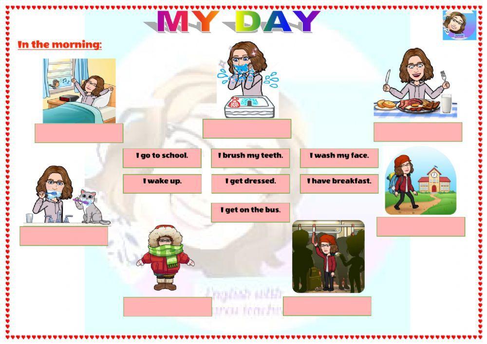 Grade 4-Unit 5-My day