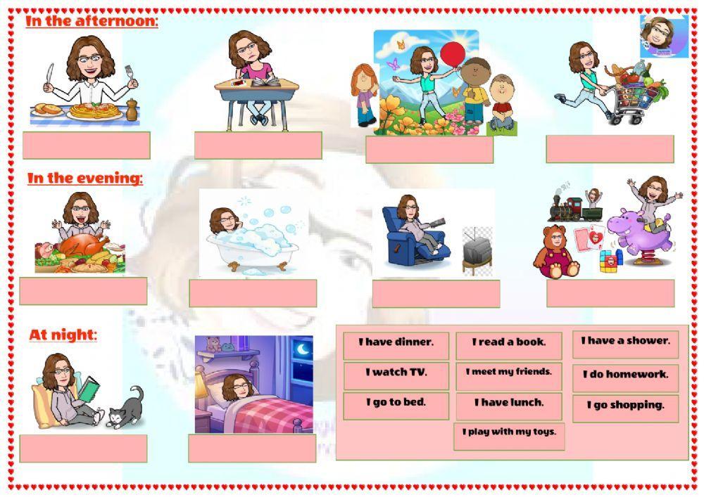 Grade 4-Unit 5-My day Grade 4-Unit 5-My day