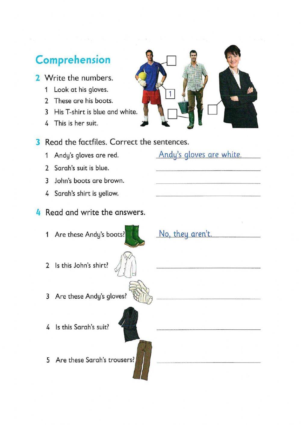 Reading and writing - Ready for work