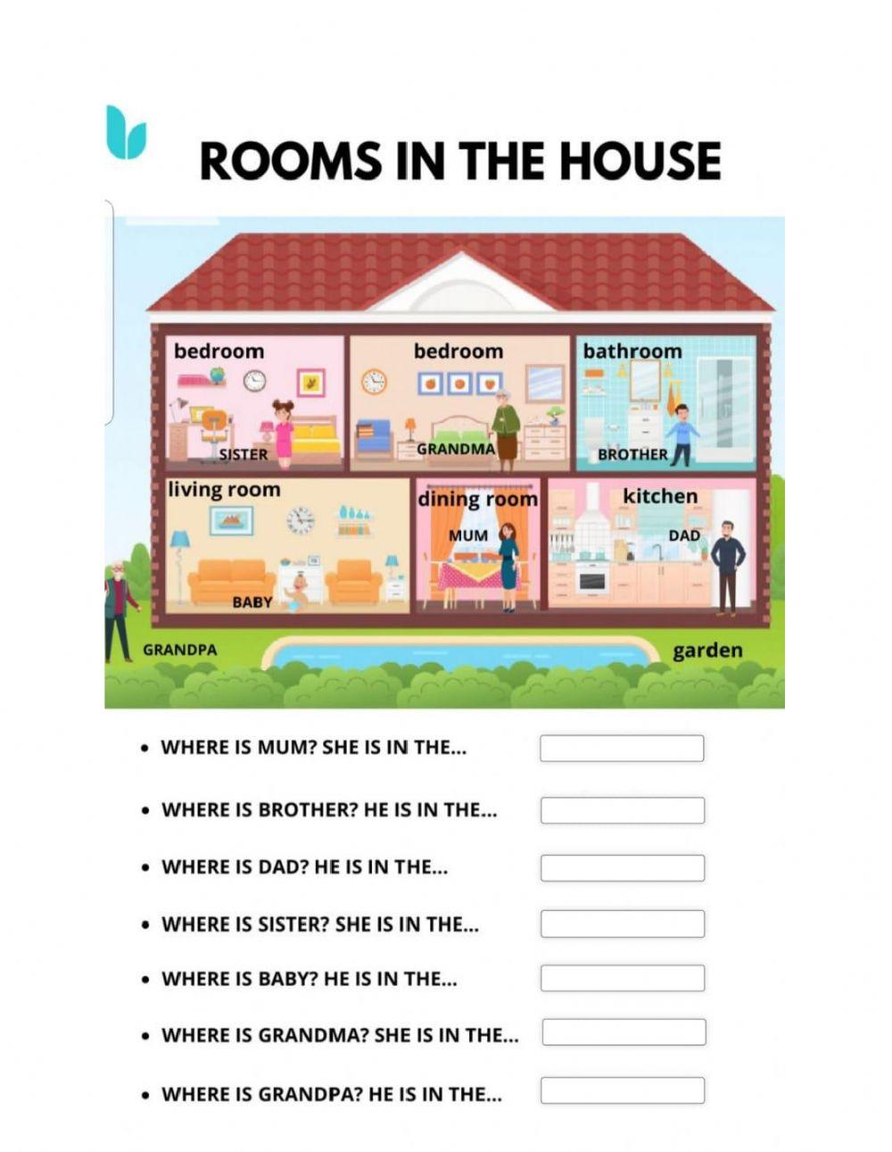 Rooms and family