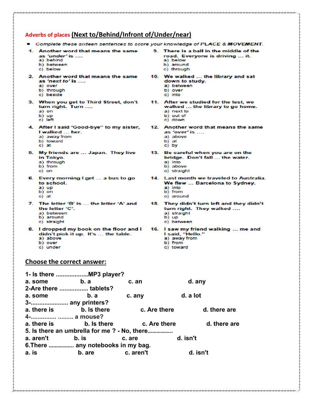Unit 4 grade 7 review