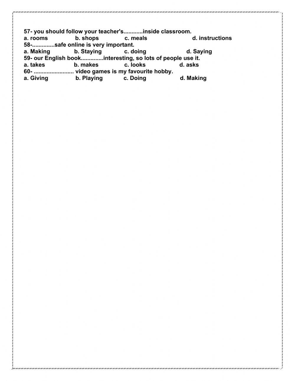 Unit 4 grade 7 review