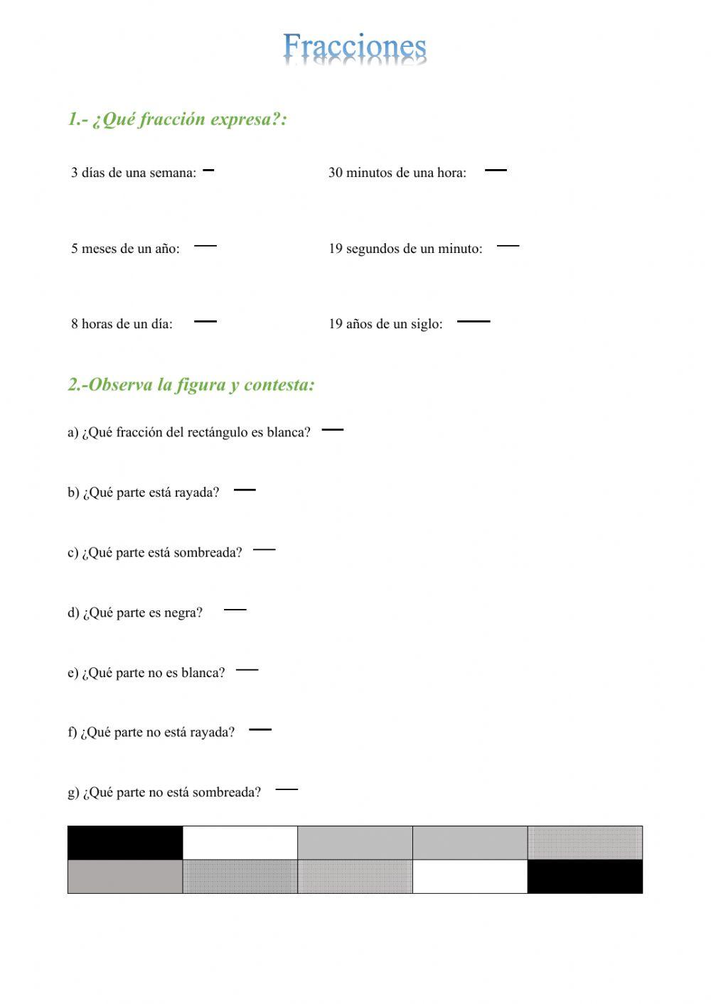 Fracciones