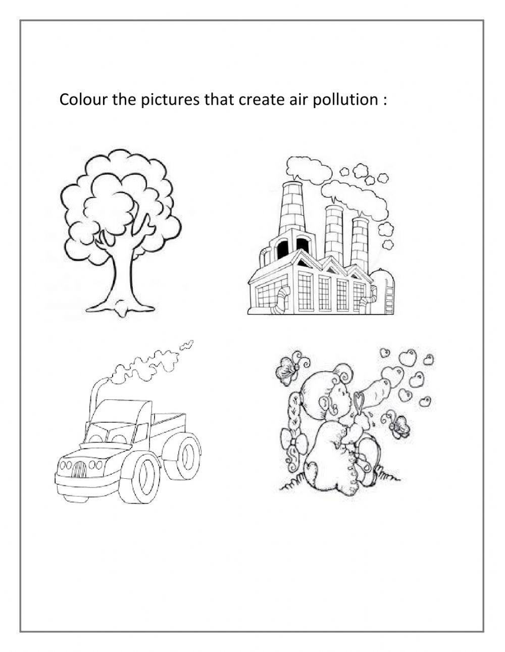 Discover 132+ air pollution drawing with colour best