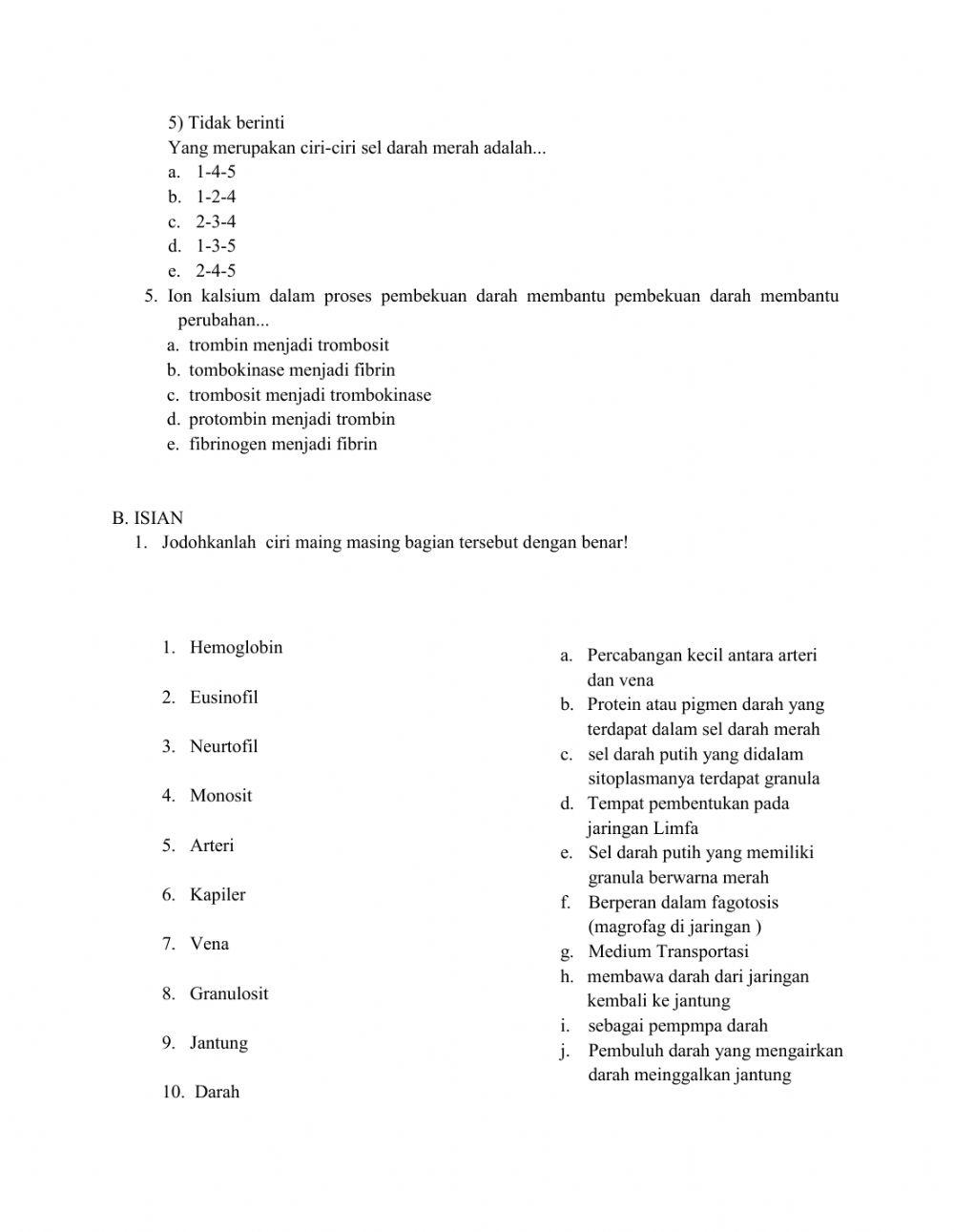 Sistem Sirkulasi Manusia