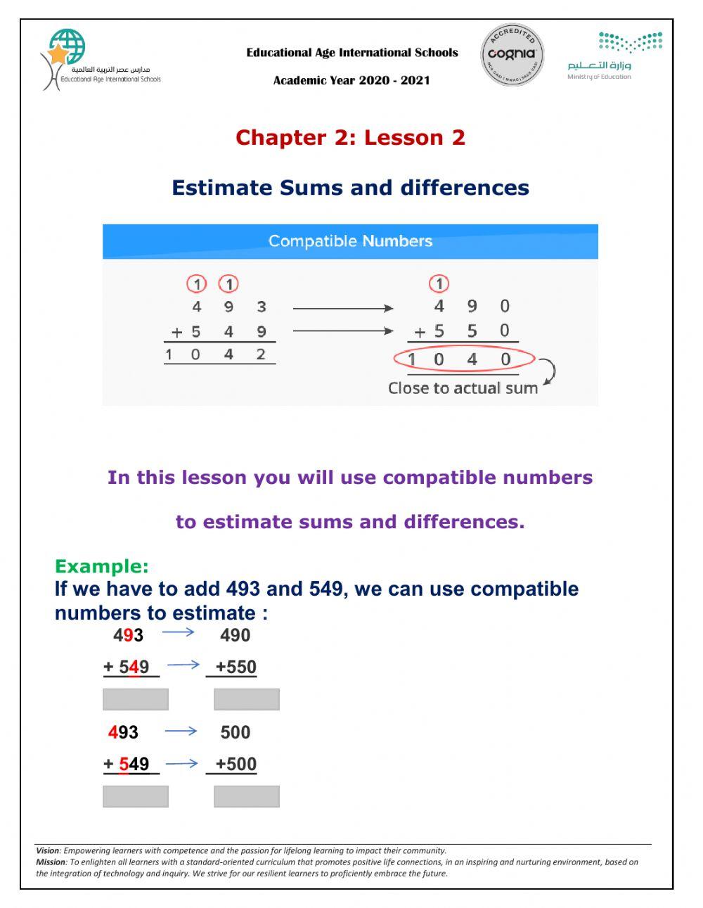 Grade 5 math 609459 | Su'ad abdelqader | Live Worksheets
