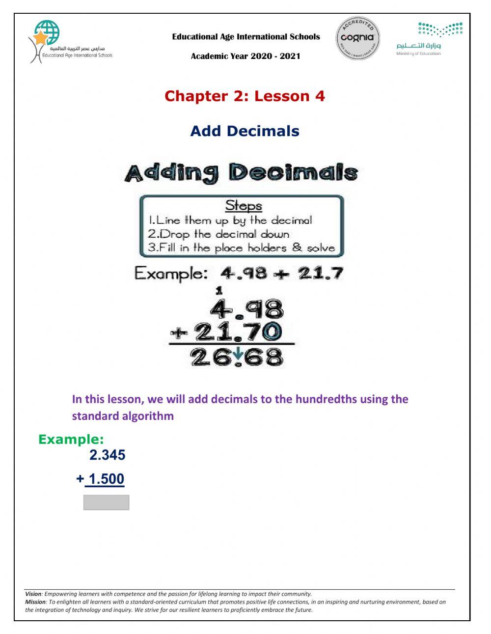 Grade 5 math 609459 | Su'ad abdelqader | Live Worksheets