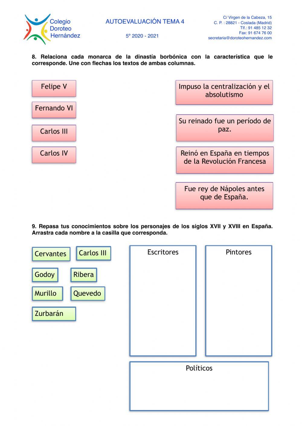 La Edad Moderna en España: siglos XVII y XVIII