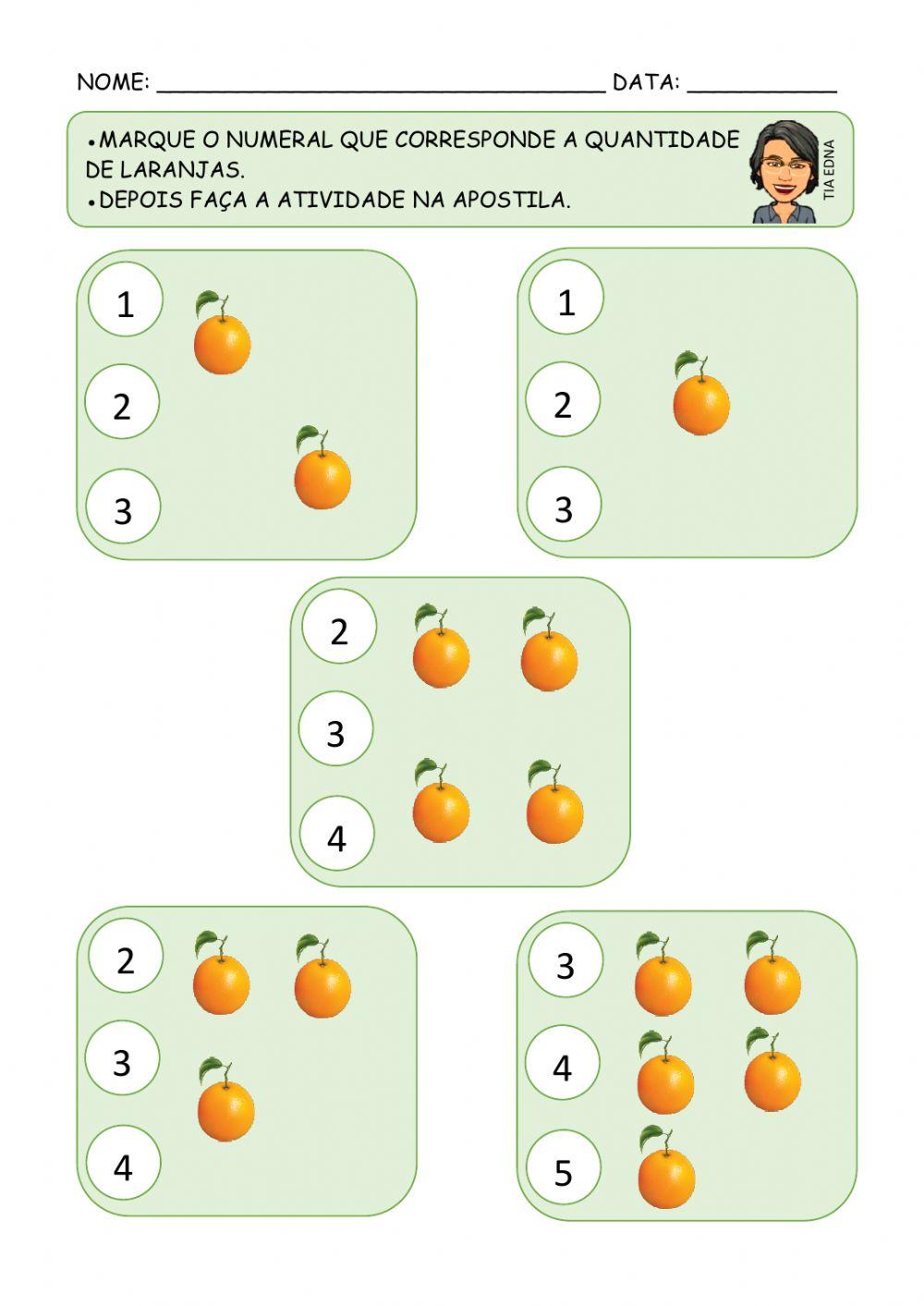 Números e quantidades