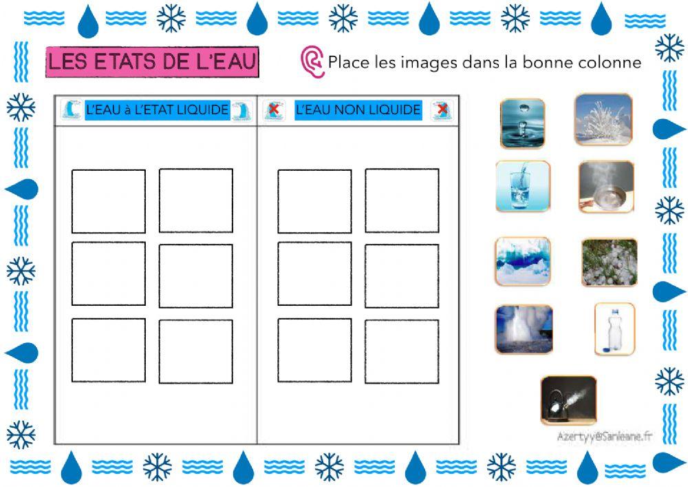 Les états de l'eau 7