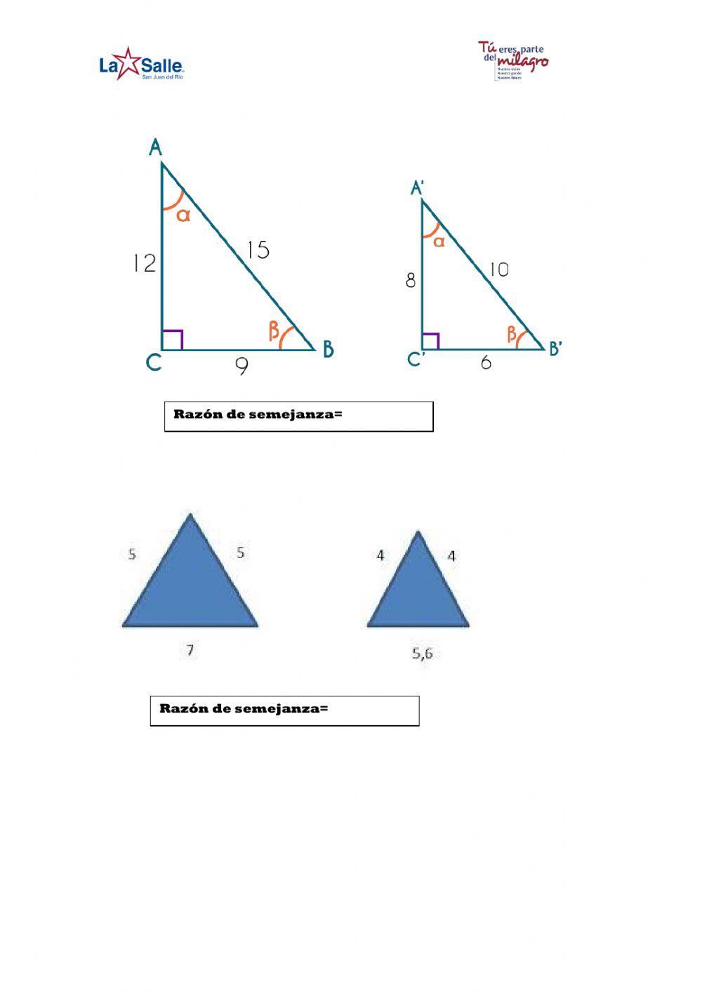 Congruencia y semejanza