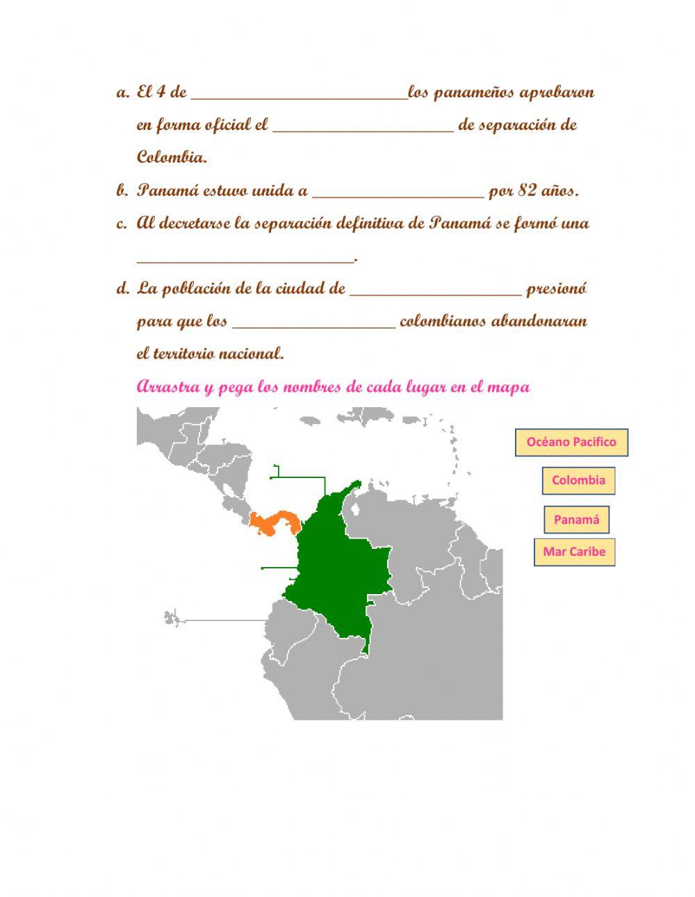 Separación de Panamá de Colombia