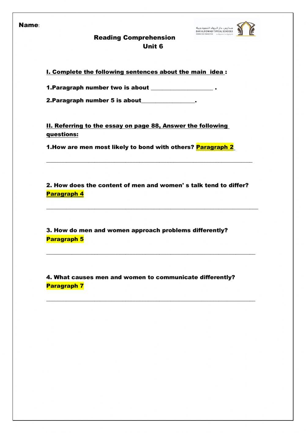 Do men and women speak the same language?