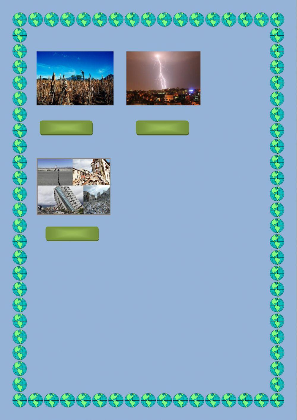 When the earth shook