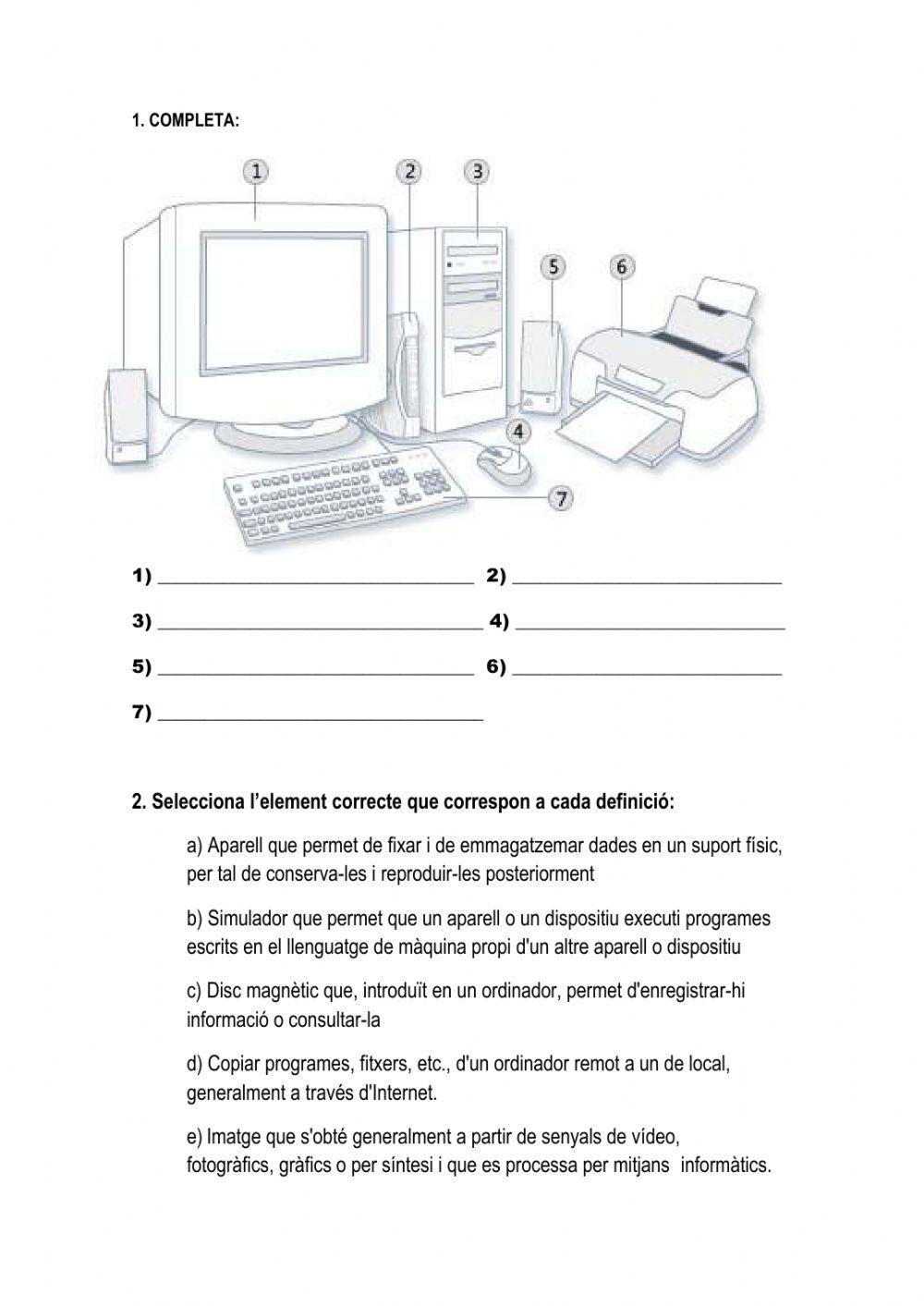 Vocabulari informàtic