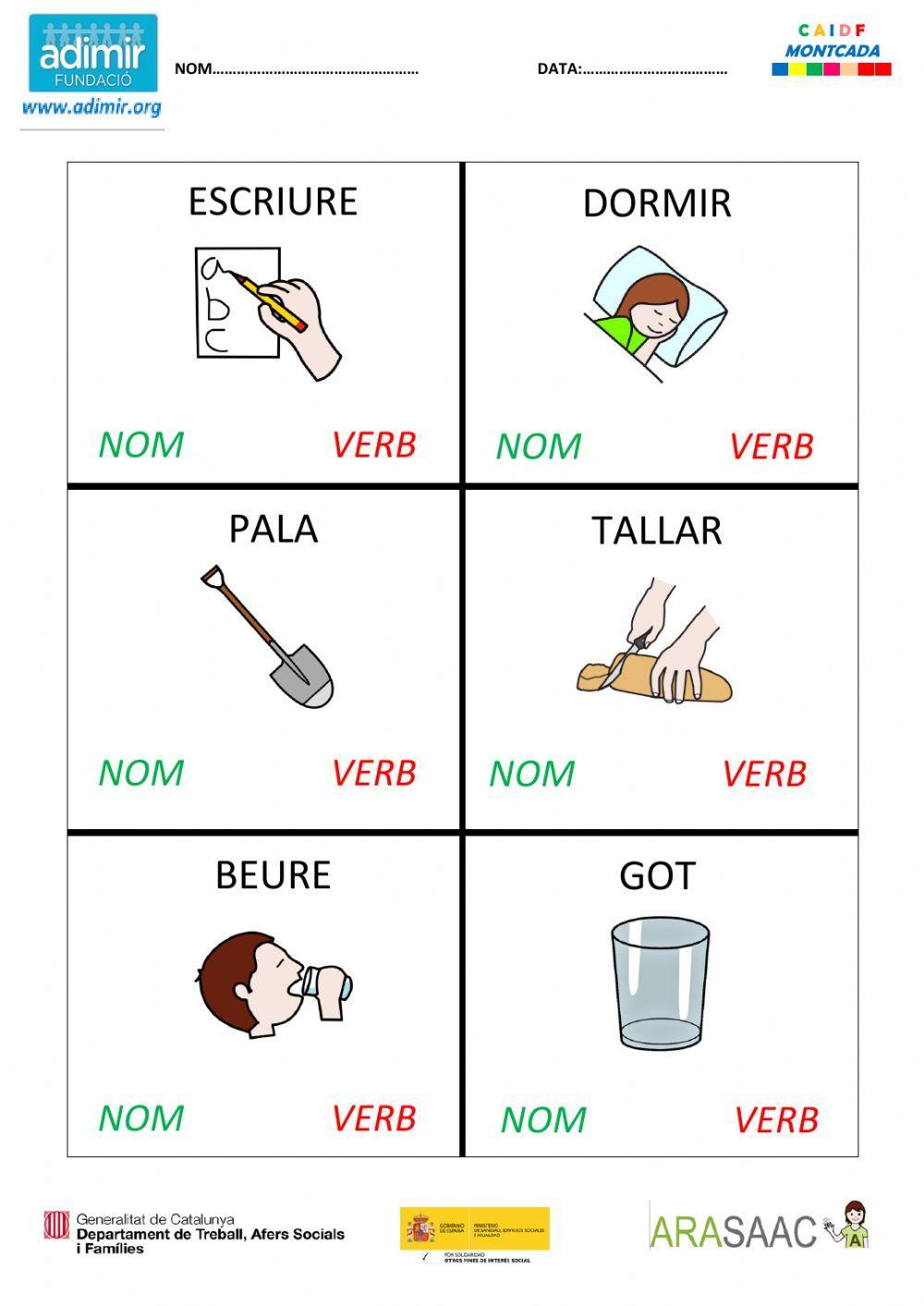 Nom i Verb