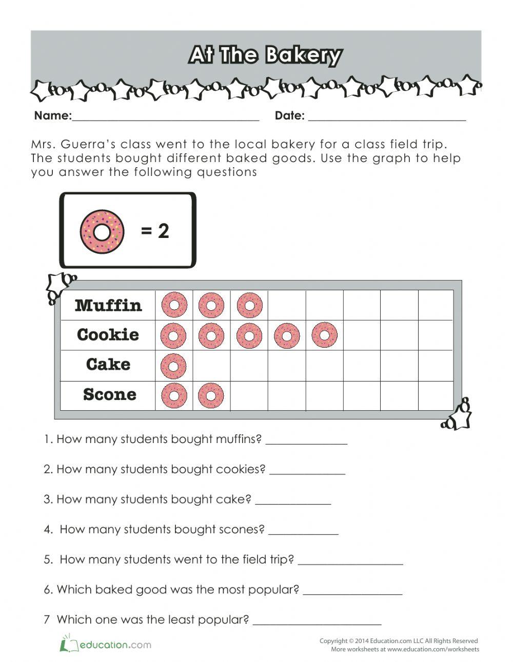 Free Printable Data Handling Worksheets For Grade 2 With Answers Pdf