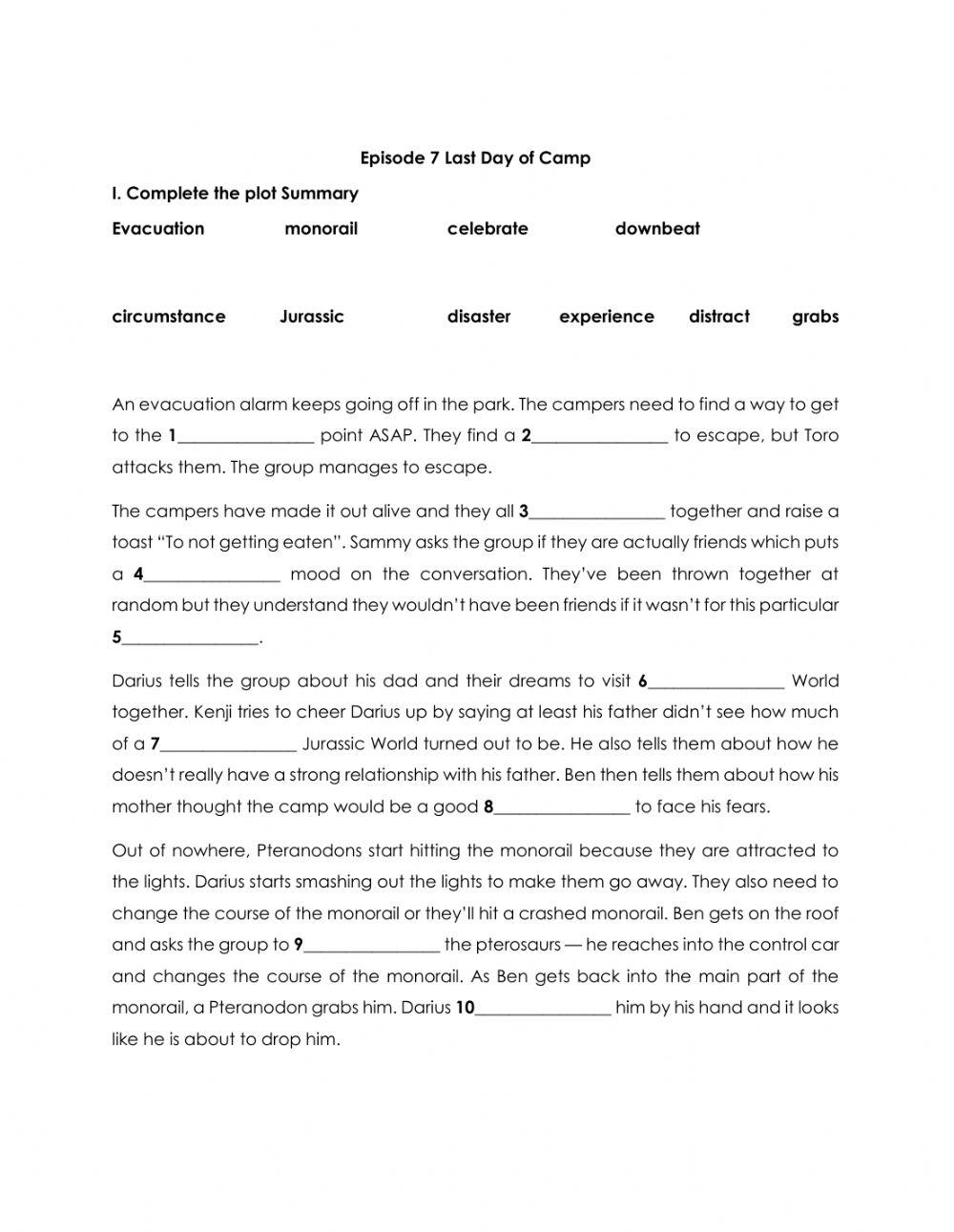 episode-7-last-day-of-camp-worksheet-live-worksheets