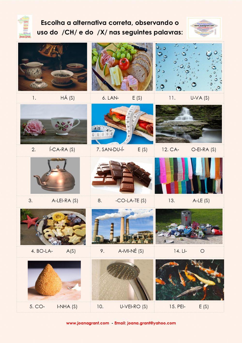 Módulo 1 - Português para iniciantes - Uso do -CH- e -X-. Pronúncia e grafia!