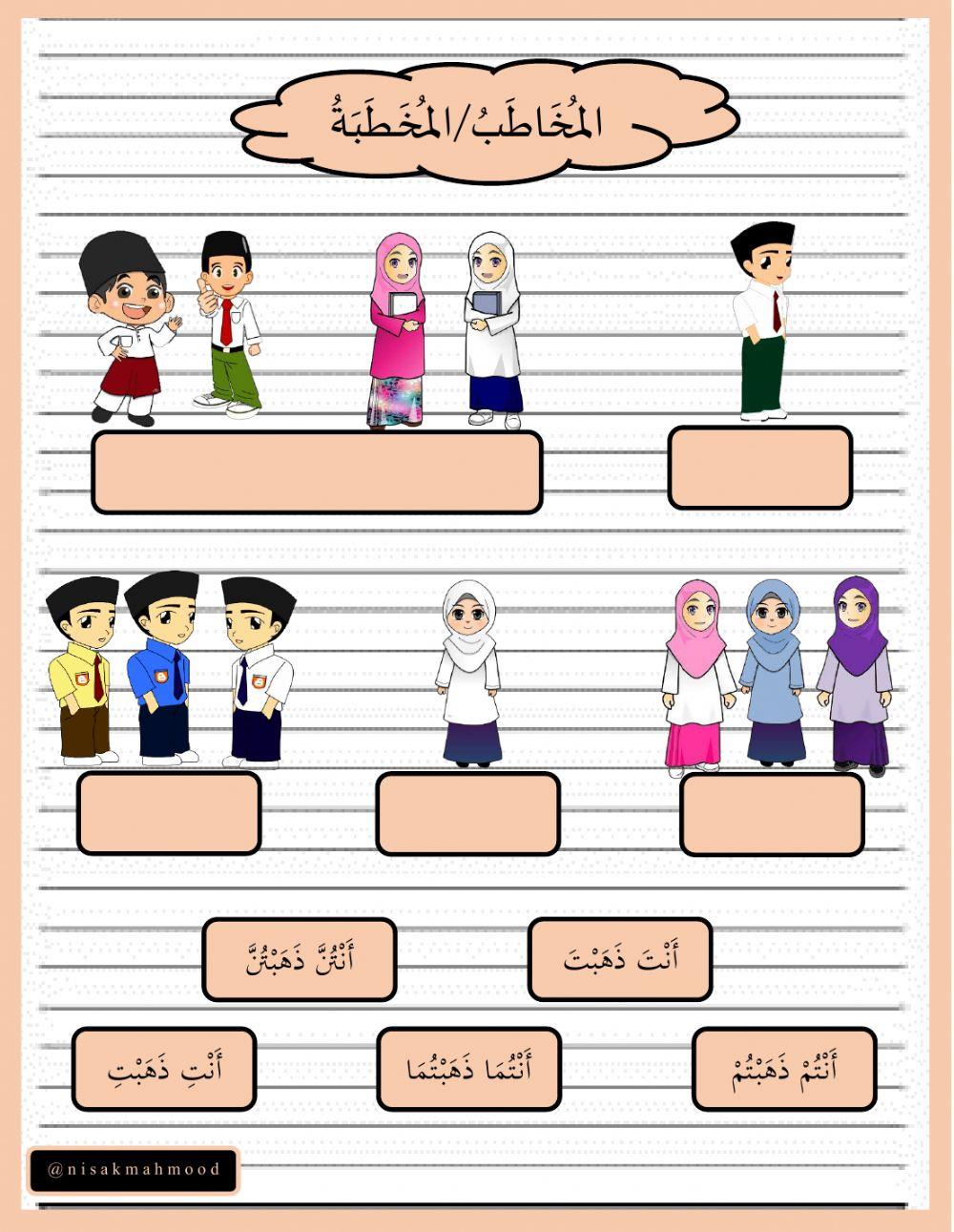 المُخَاطَبُ-المُخَطَبَةُ