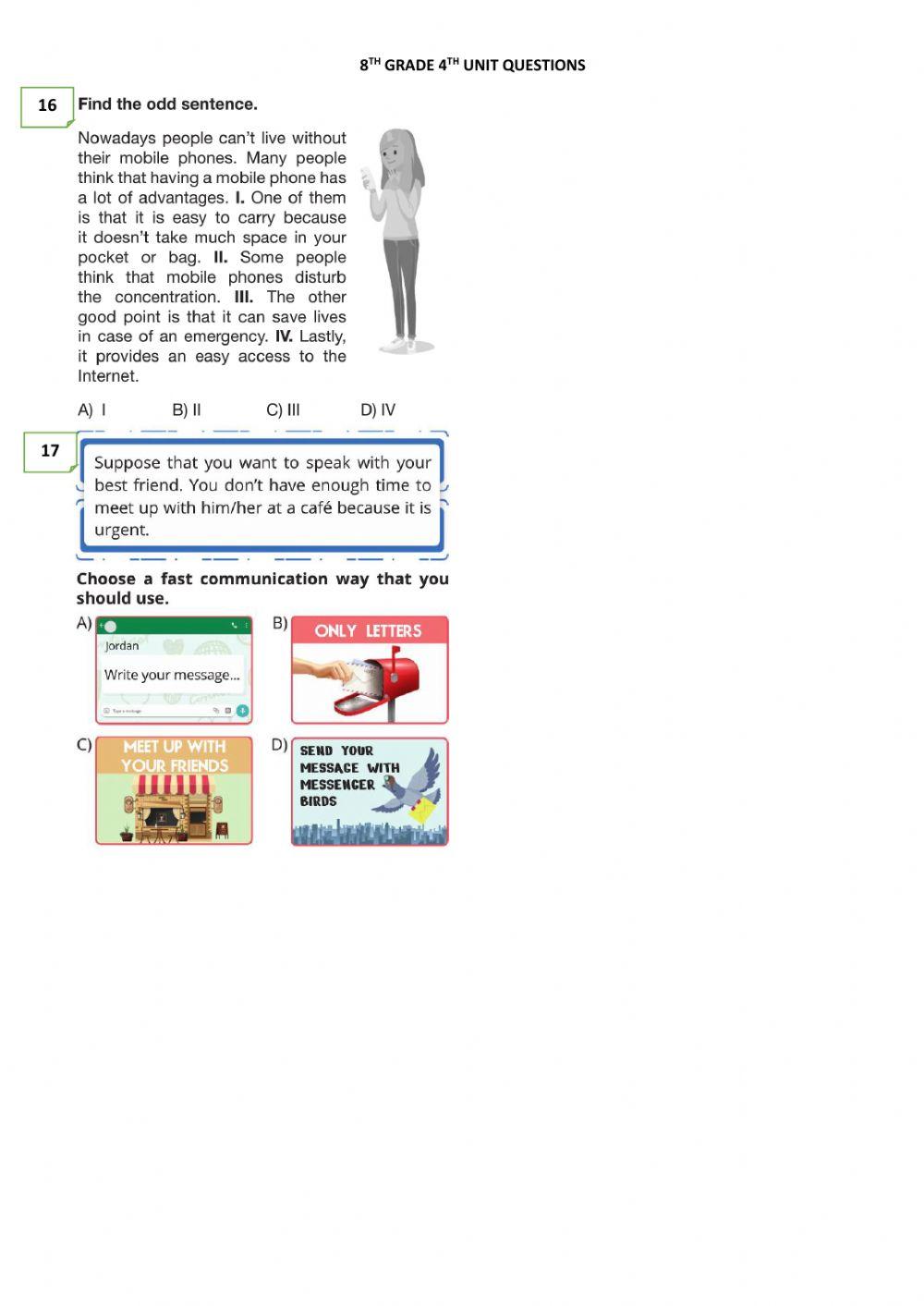 8. sinif 4. üni̇te