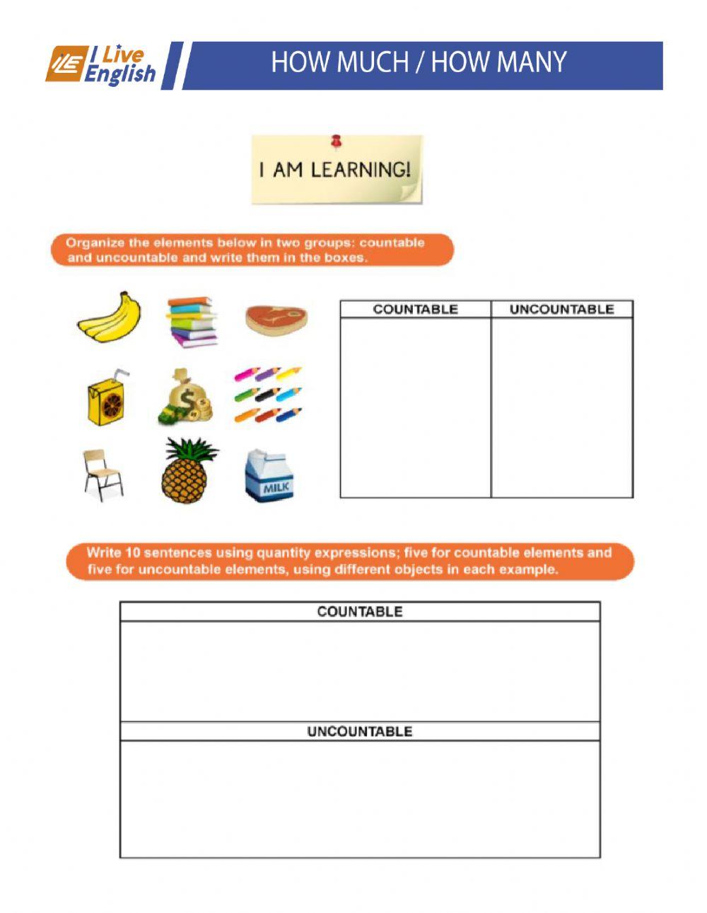 Live Worksheet Basic B