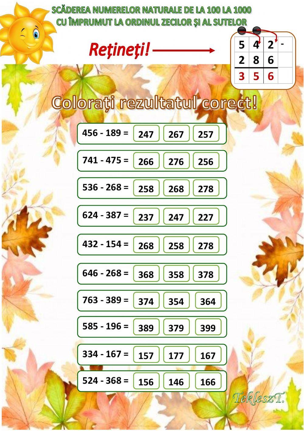 Scaderea-2-cu imprumut la ordinul Zsi al S